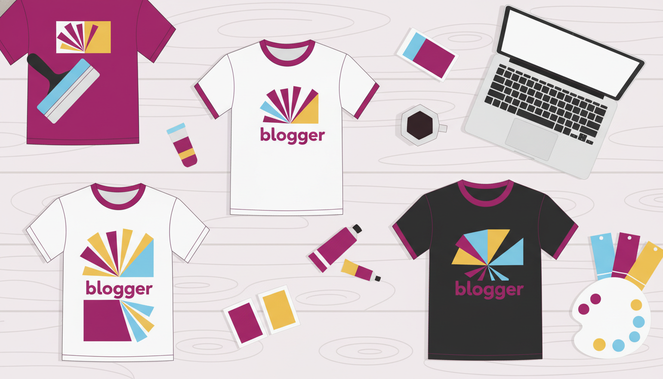 T-Shirts bedrucken für Blogger & Content Creator: Der ultimative Guide zum Textilien Druck